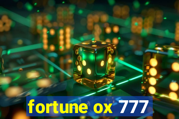 fortune ox 777